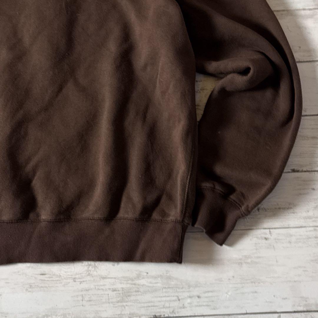 r*a様 NIKE フルジップ パーカー L ブラウン 刺繍ロゴ パキスタン製