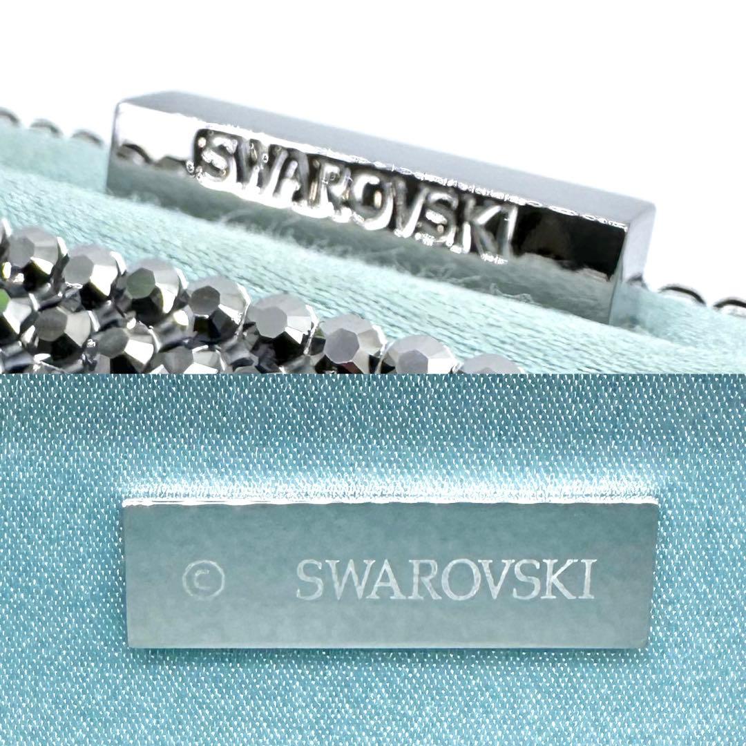 極美品✨スワロフスキー ビジュー イヴニングバッグ 2way クラッチバッグ