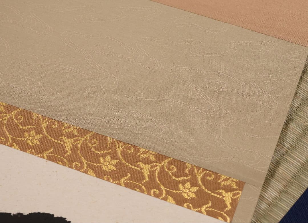 【真作】大徳寺派 雪尾要道 一行書「百花為誰開」紙本 掛軸 茶掛 MA980