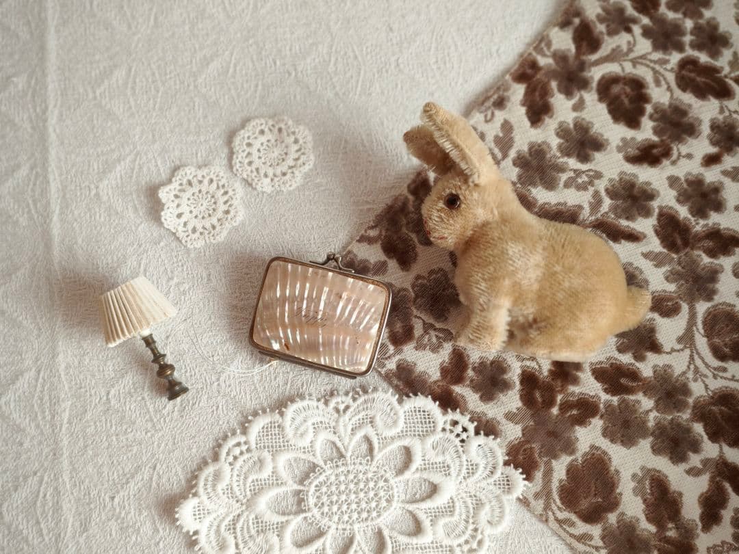 * antique rabbit ୨୧ フォルムの可愛い ウサギさん