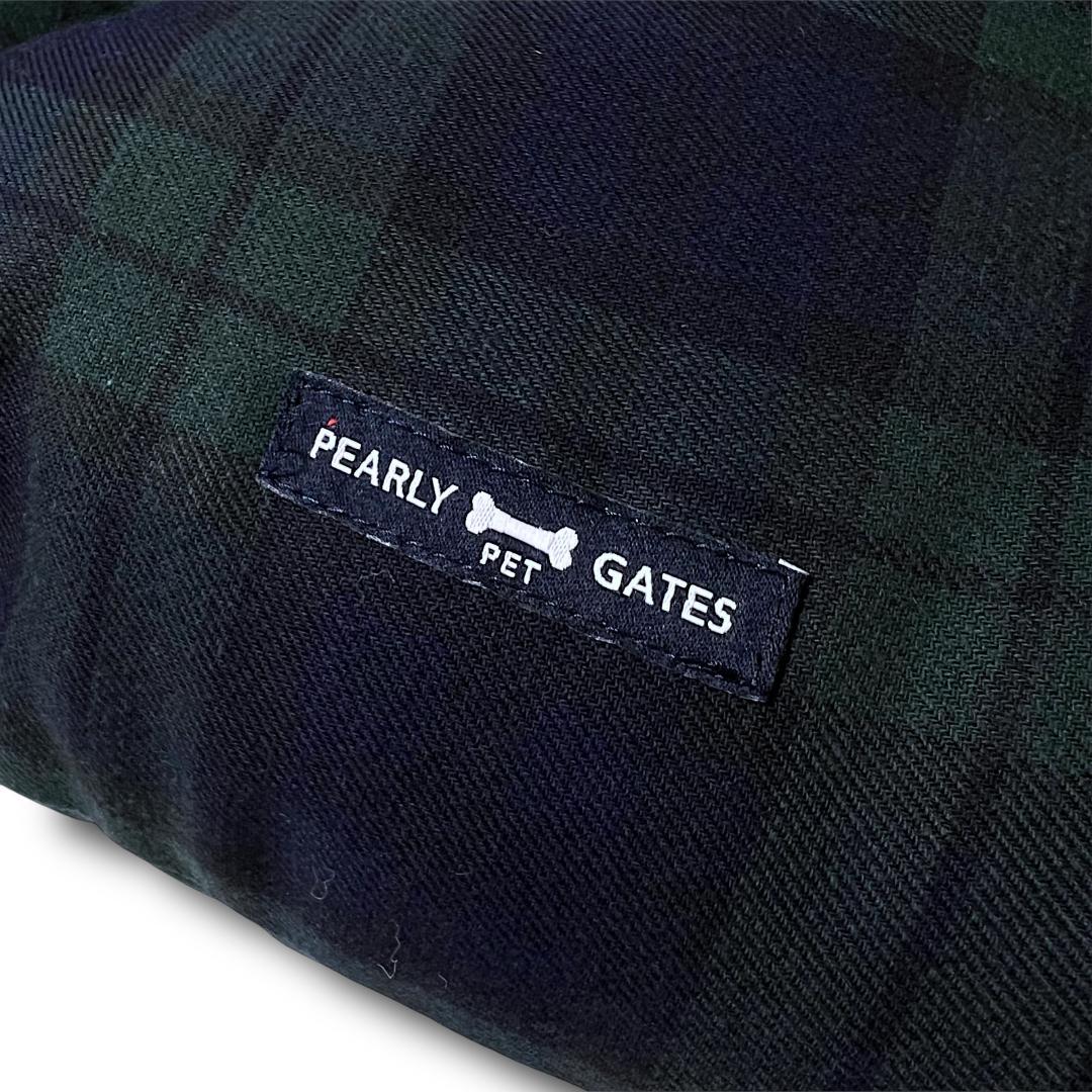 定価46,200円税込 パーリーゲイツ チェック柄 ペット用品 クッションベッド