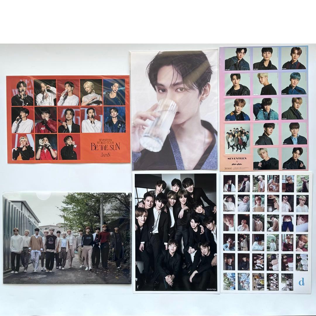 seventeen うちわ　缶バッジ　トレカ　ジュン　エスクプス　ホシ　ウジ