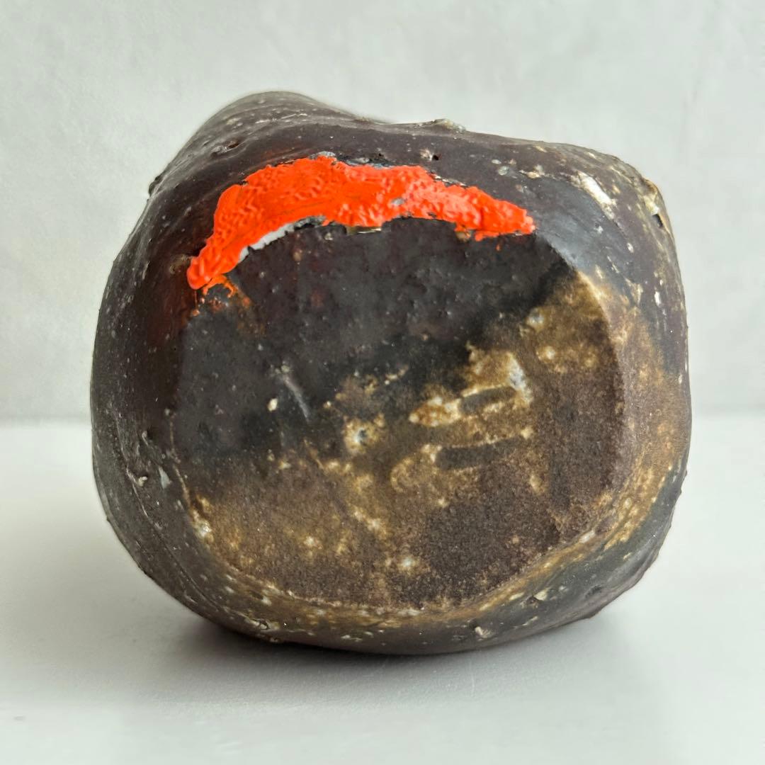 原田拾六  備前 酒器 徳利 共箱 直しあり