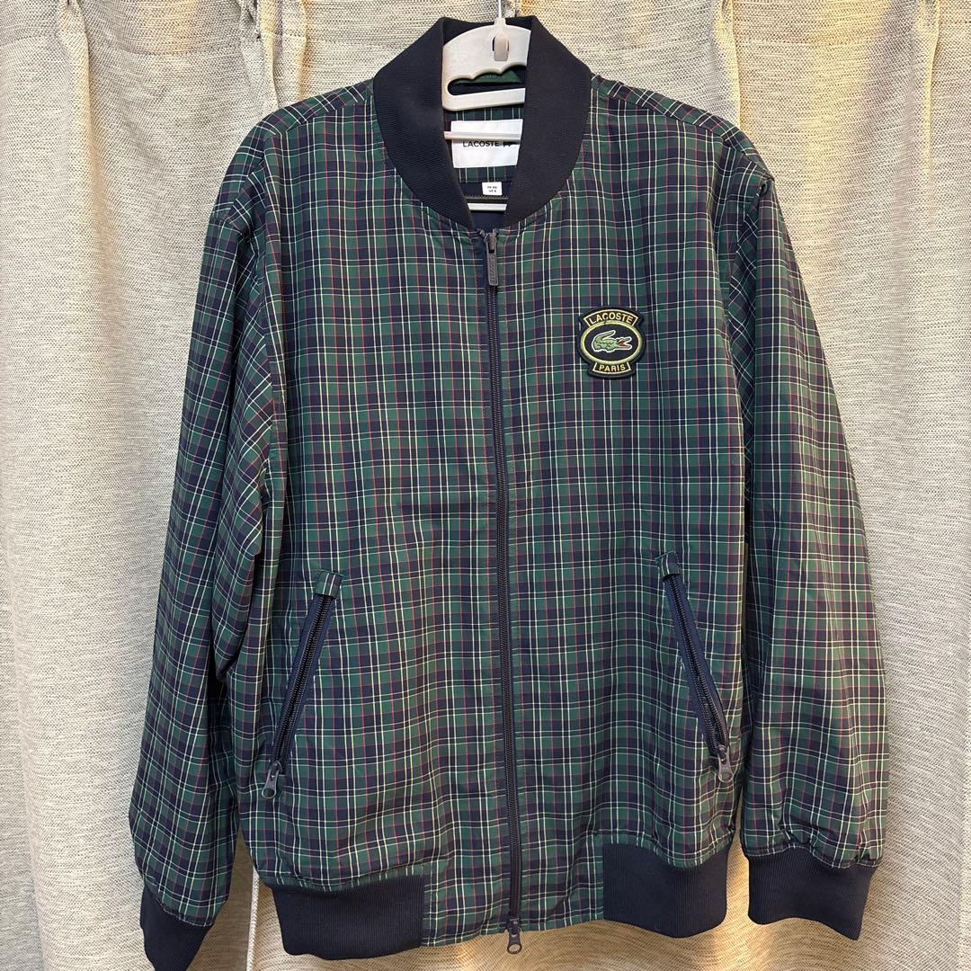 LACOSTE グリーンチェック ブルゾン