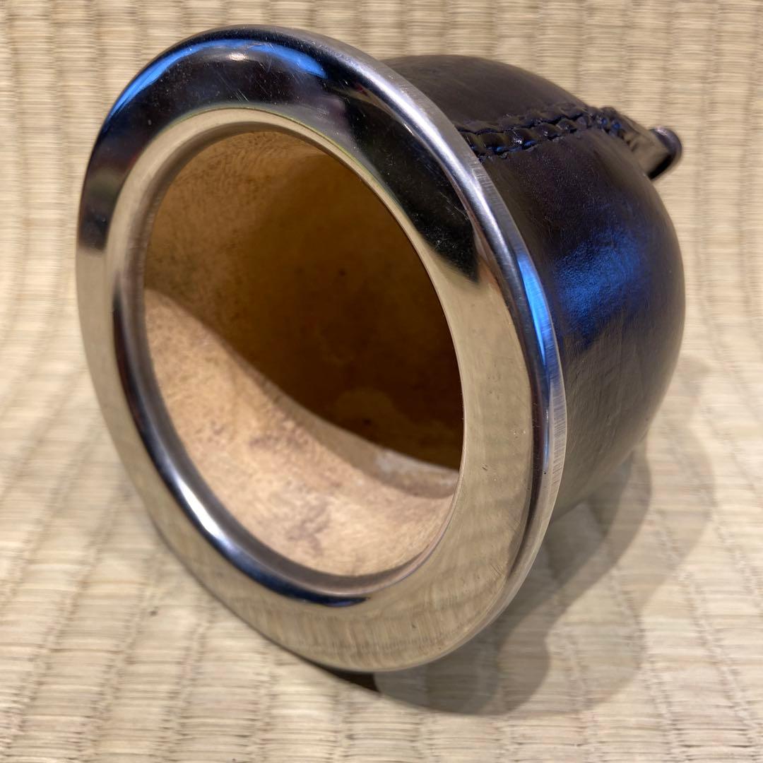 マテ壺・ボンビージャ 2点セット