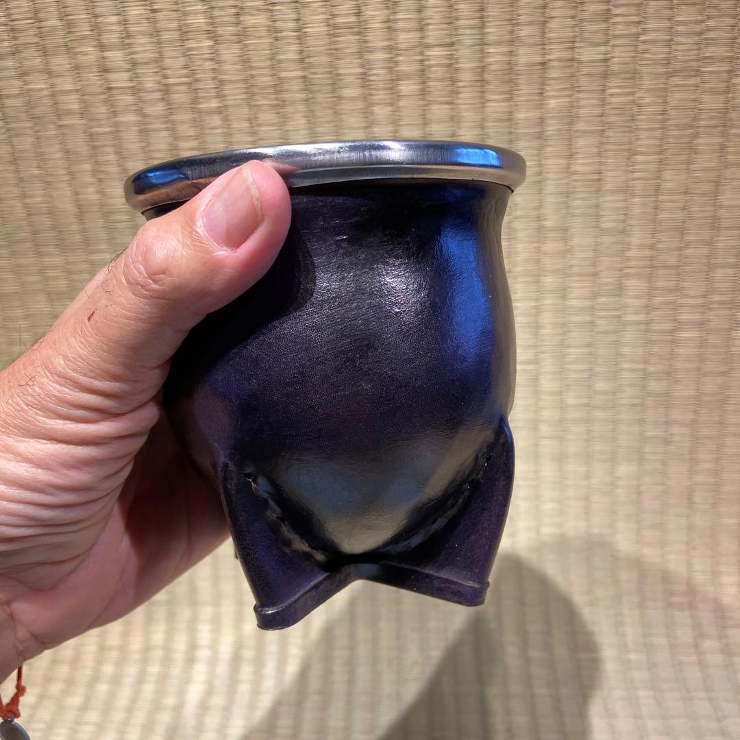 マテ壺・ボンビージャ 2点セット