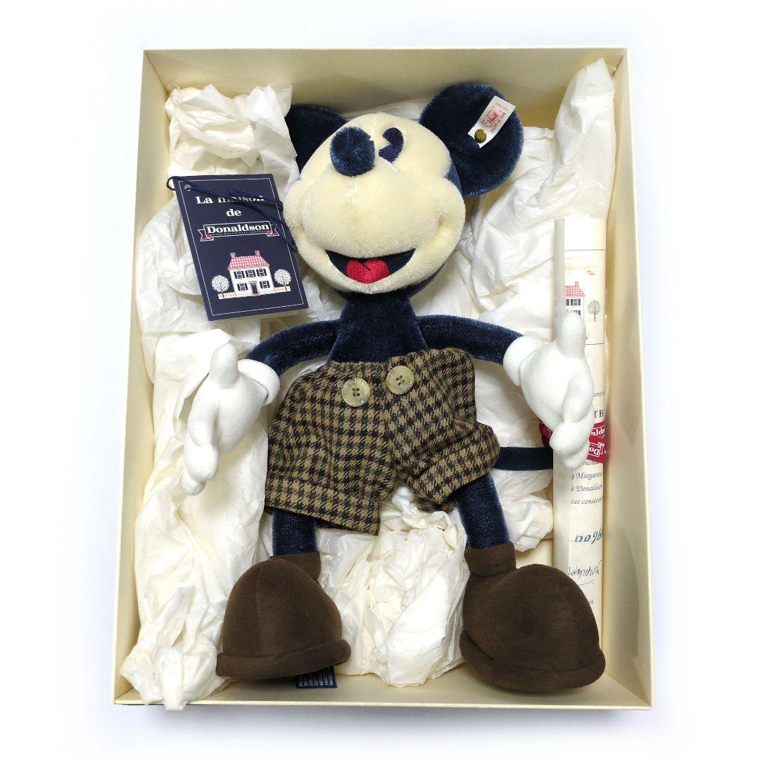 ミッキー　Steiff　シュタイフ　ぬいぐるみ