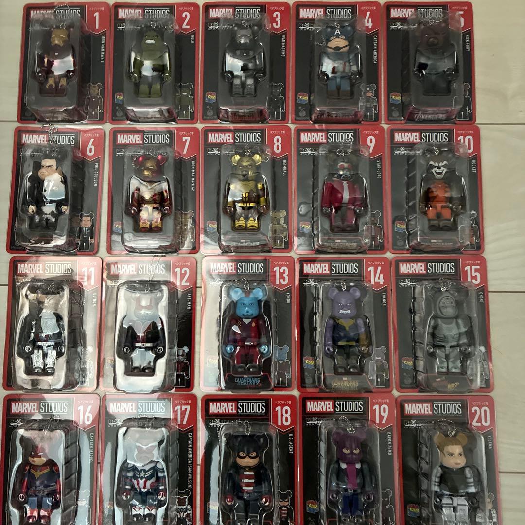 BE@RBRICK 新品　コンプリートセット　MARVELシリーズ