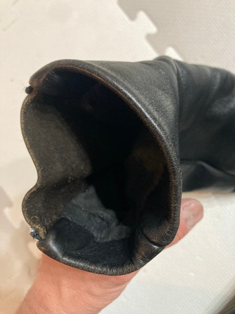 Vanson ブラック レザー シングルライダース　38 コメット