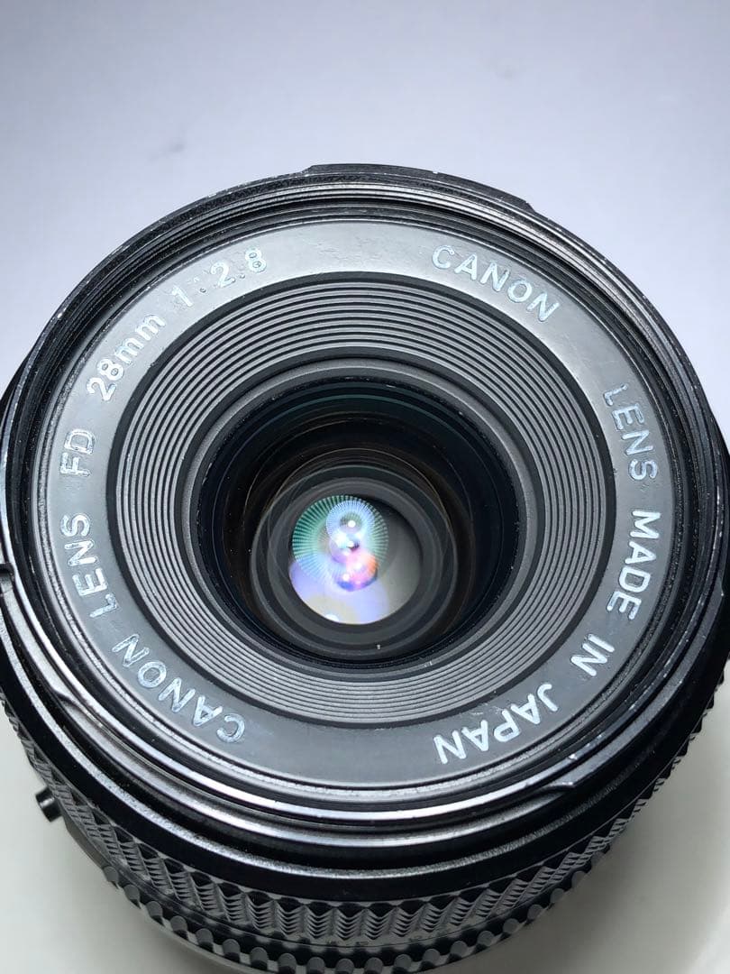 Canon 28mm f2.8 FDマウント