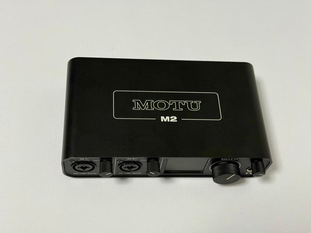 MOTU M2 USBオーディオインターフェース