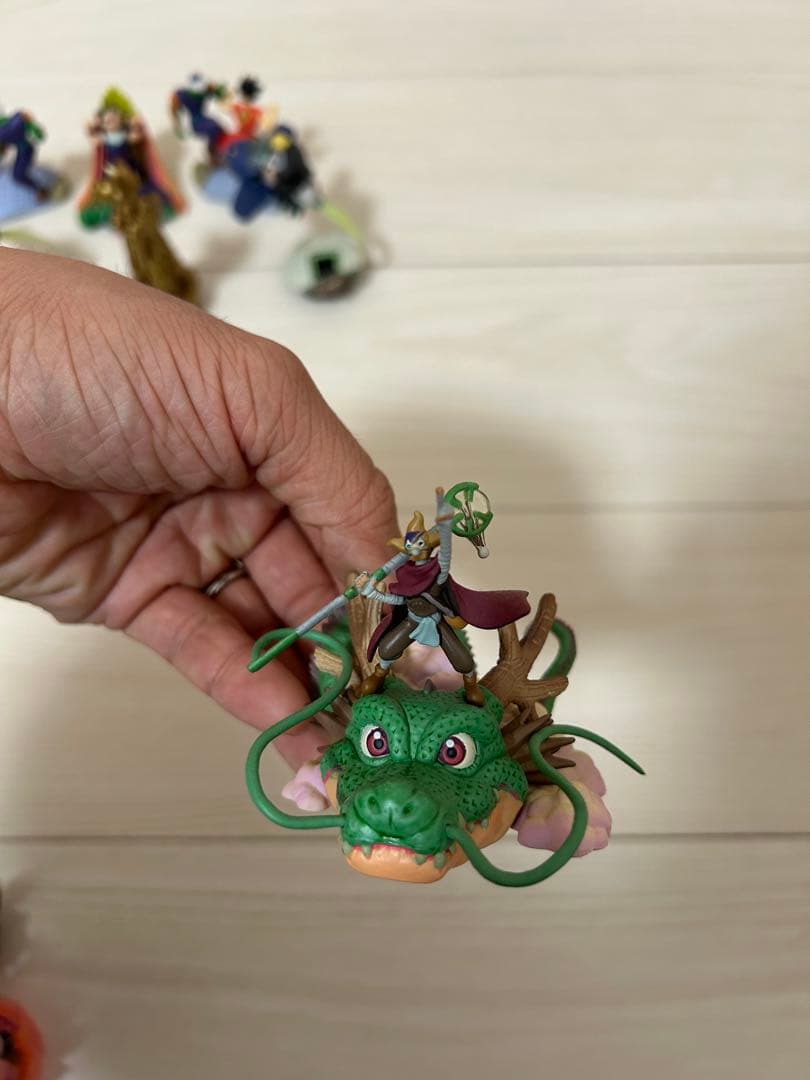 ドラカプ　ドラゴンボール ワンピース コラボフィギュアセット
