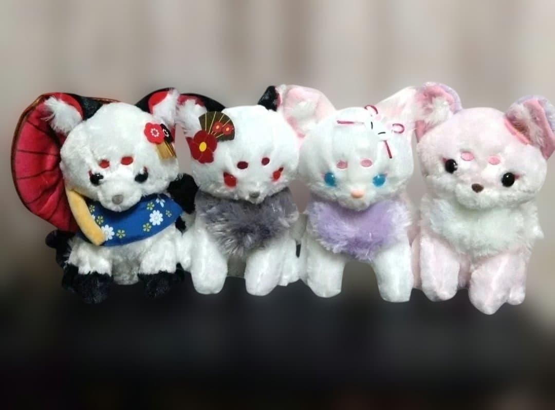 ちょコンとキツネ ちょコンと九尾のキツネ ぬいぐるみ JBサイズ