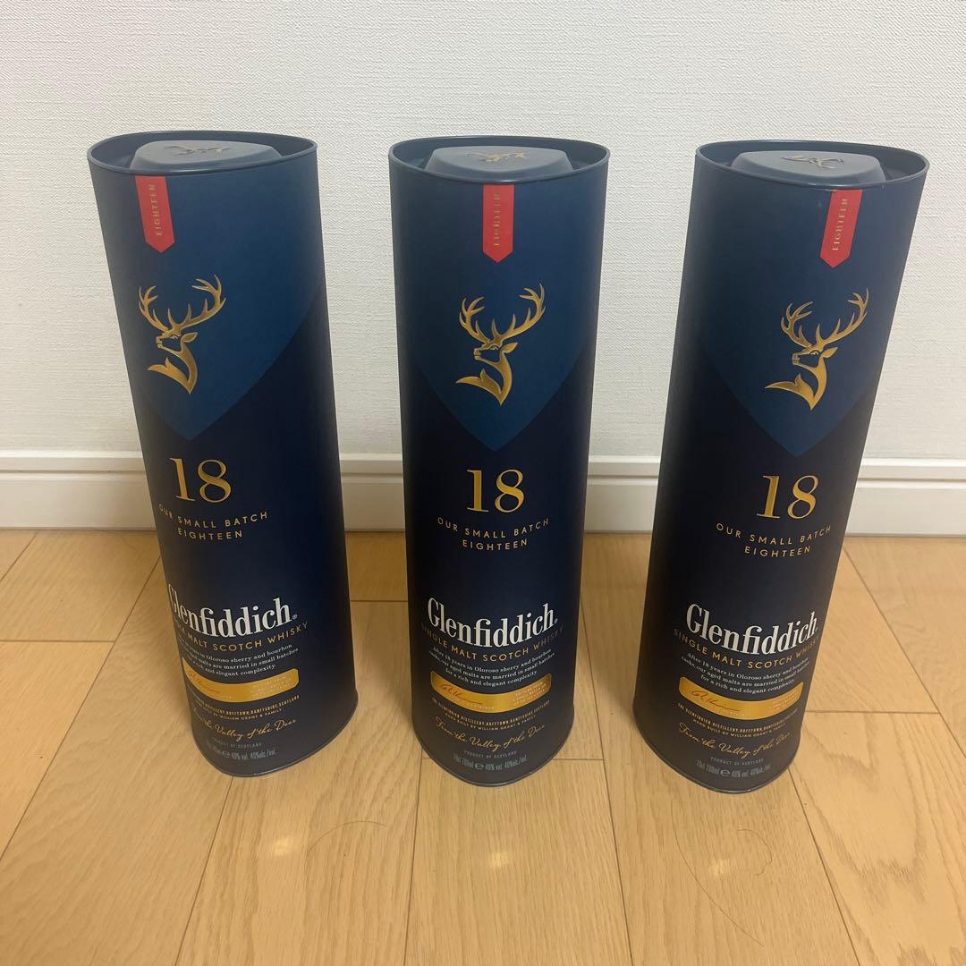 D*k様 Glenfiddich 18 Year Old 700ml3本セット