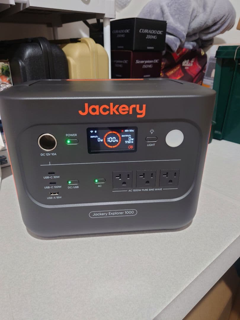 Jackery ポータブル電源 1000new