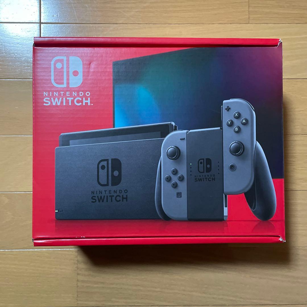即購入〇 Nintendo Switch グレー本体