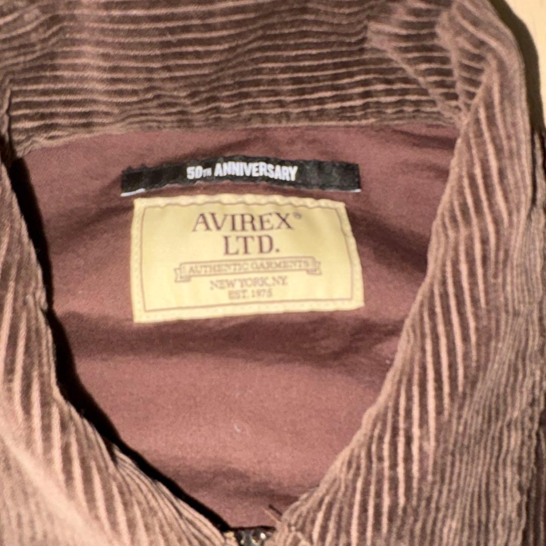 AVIREX 50周年記念　コーデュロイジャケット