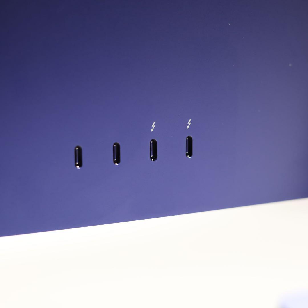 【美品・訳あり】 カスタムモデル 24インチ M1 iMac パープル