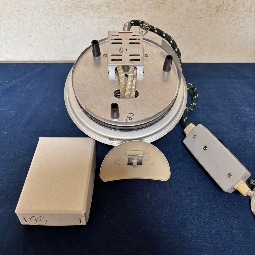 風炉/茶釜/電熱器/唐銅面取風炉/竹地紋筒釜/野々田電熱器/敷板/前瓦/底瓦