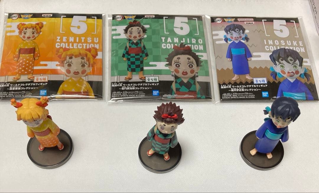 希少　鬼滅の刃　　ワーコレ　炭子　善子　猪子　　開封品