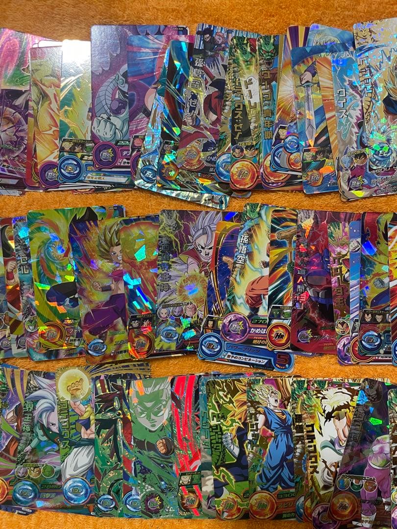 【超希少】絶版ドラゴンボールヒーローズ旧弾大量約200枚SR・CP・大会Pまとめ