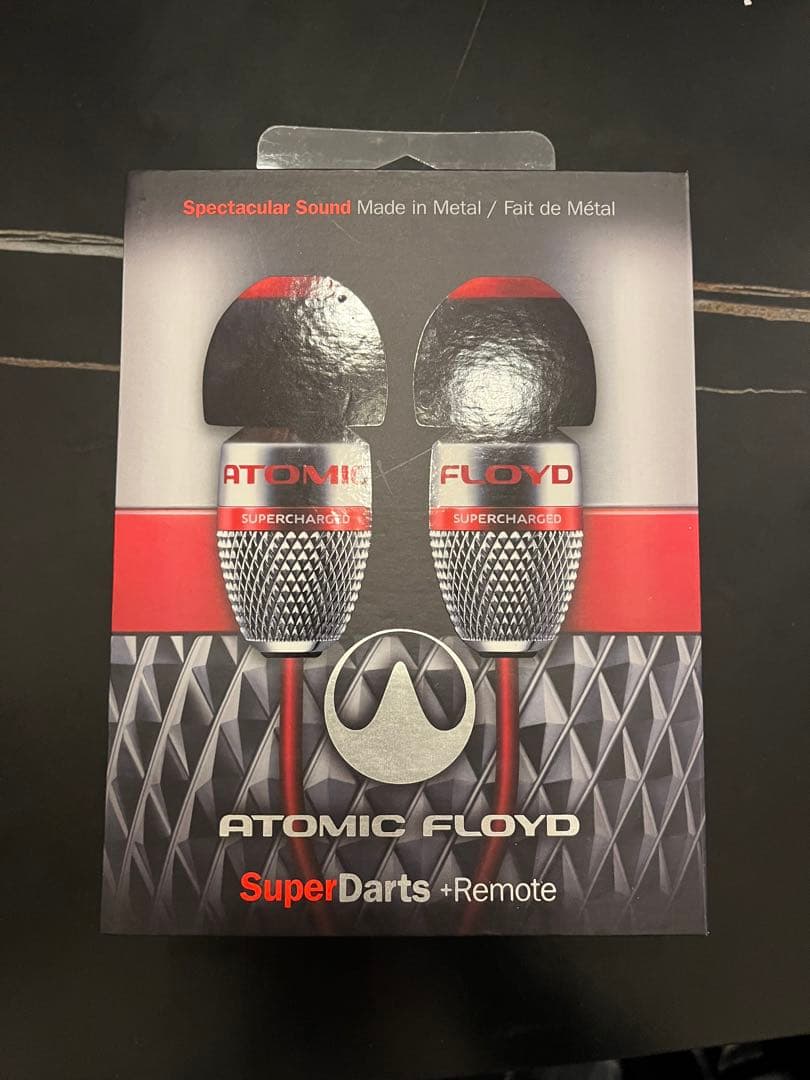 イヤホン Atomic Floyd SuperDarts + Remote