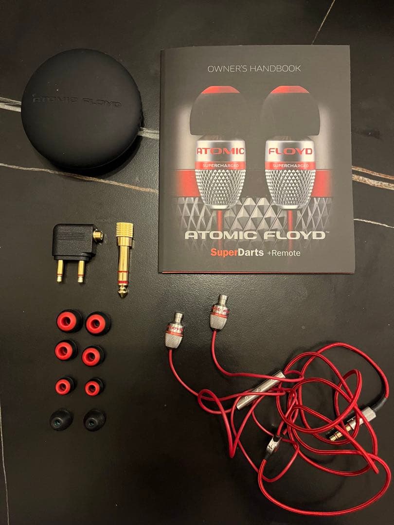 イヤホン Atomic Floyd SuperDarts + Remote