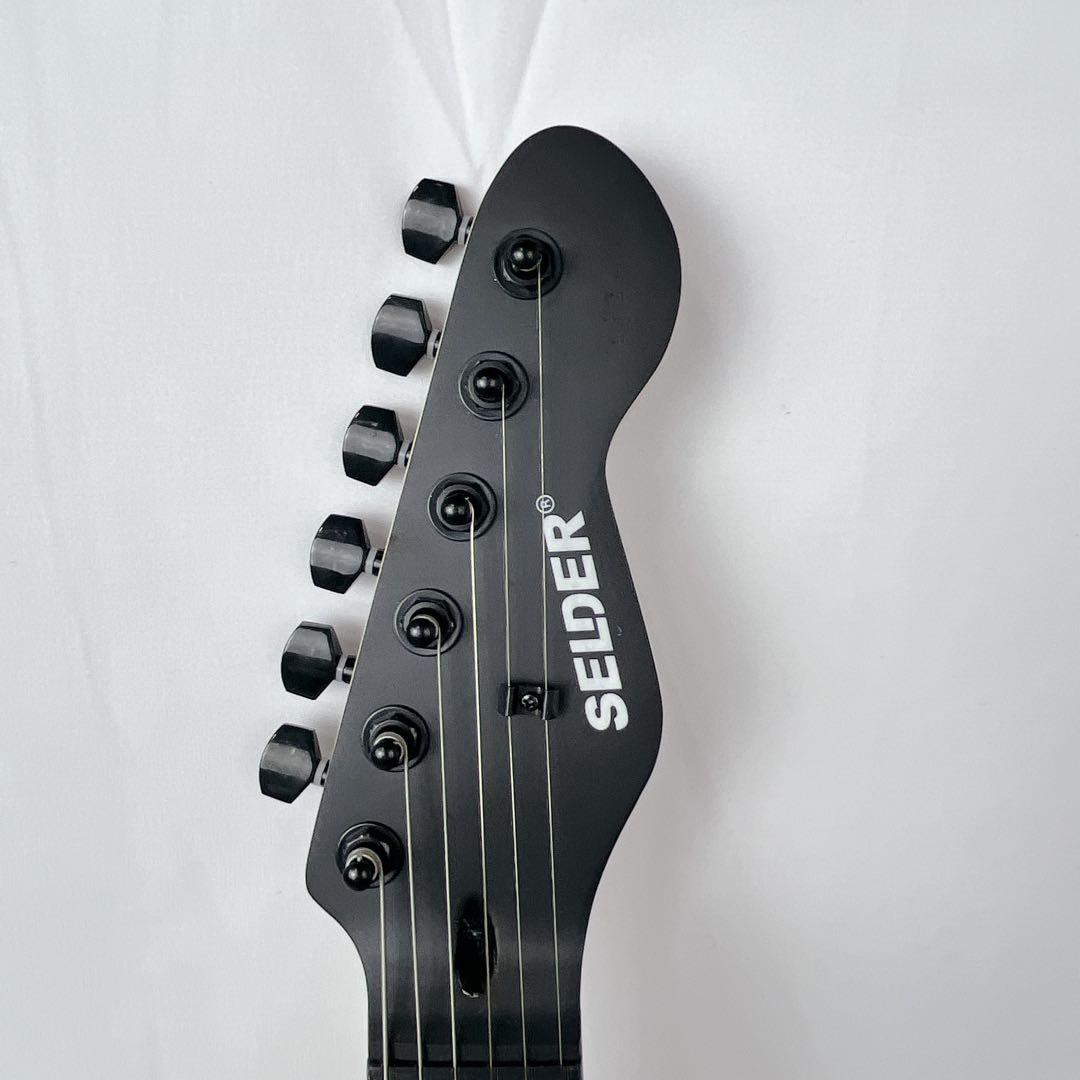 【美品】SELDER CUSTOM マットブラック セルダー ストラト