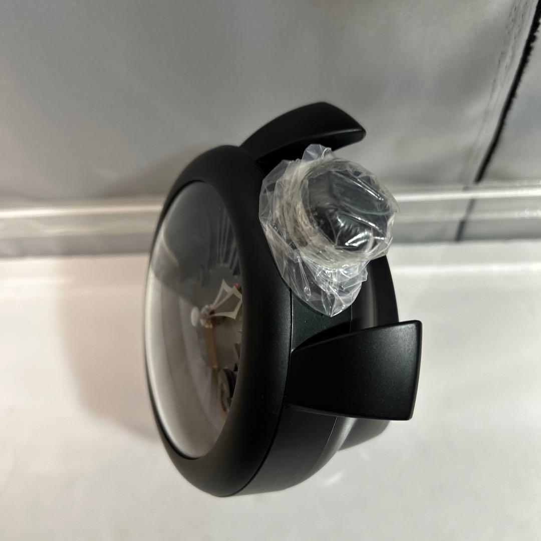 美品 GaGa MILANO ガガミラノ 目覚まし時計 黒 ブラック 時計