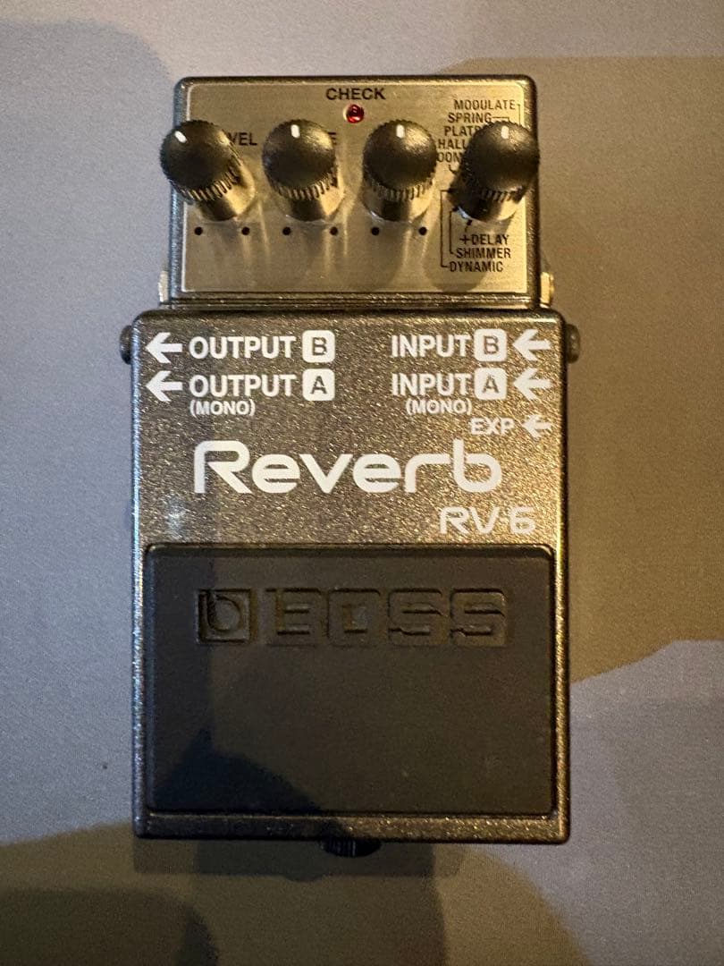 BOSS RV-6 Digital Reverb ボス デジタルリバーブ