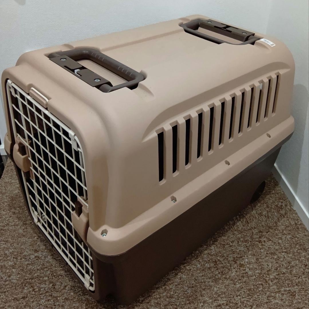 リッチェル キャンピングキャリー L ダークブラウン サイズ