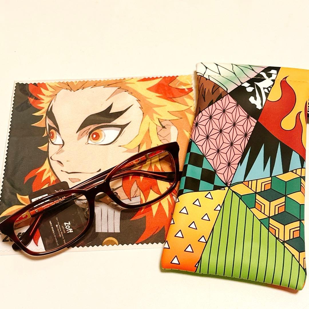 鬼滅の刃　Zoffコラボ眼鏡　煉獄杏寿郎