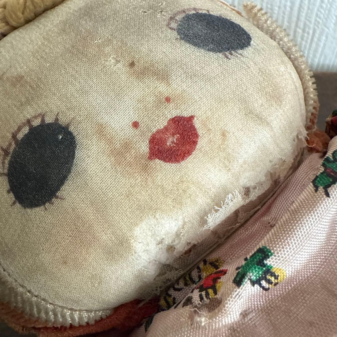 文化人形　戦前　アンティーク　ビンテージ　ドール