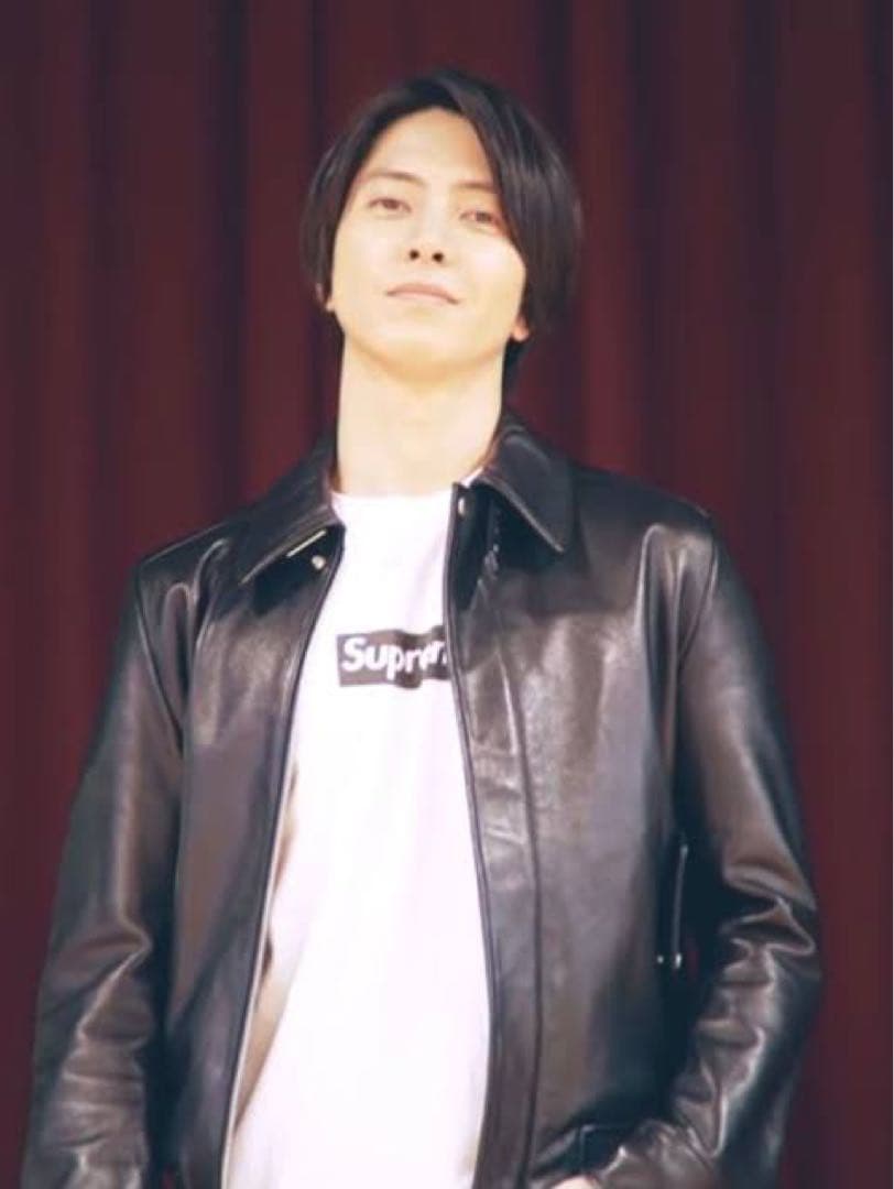 山P着用　vavu studio レザージャケット