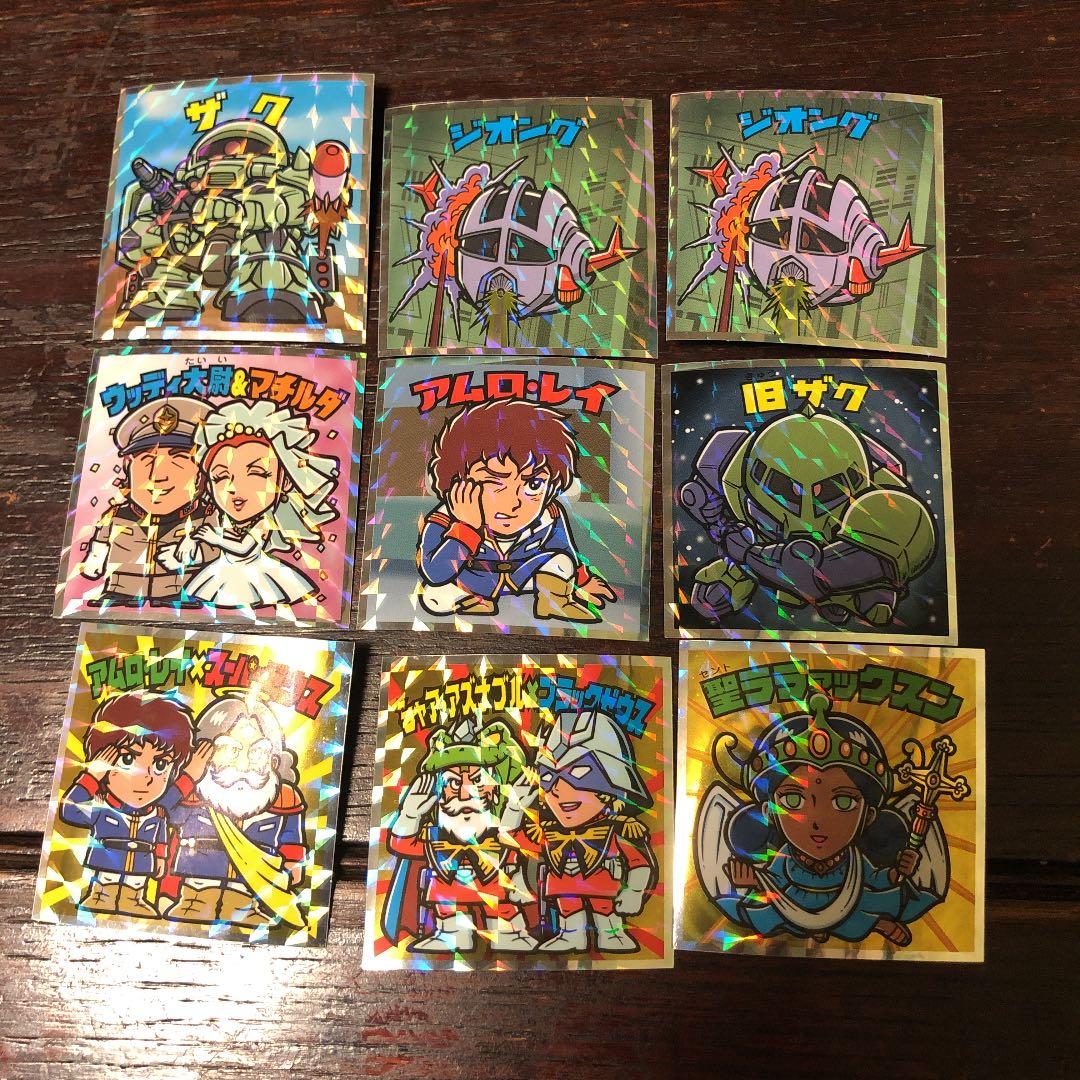 ガンダムマン　ジオン　連邦　ビックリマン