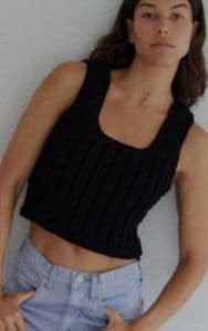 トップス THE SHISHIKUI Crochet / Navy