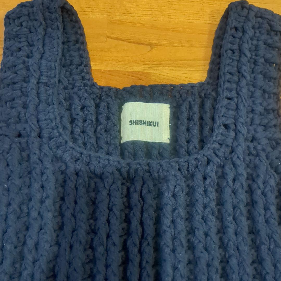 トップス THE SHISHIKUI Crochet / Navy