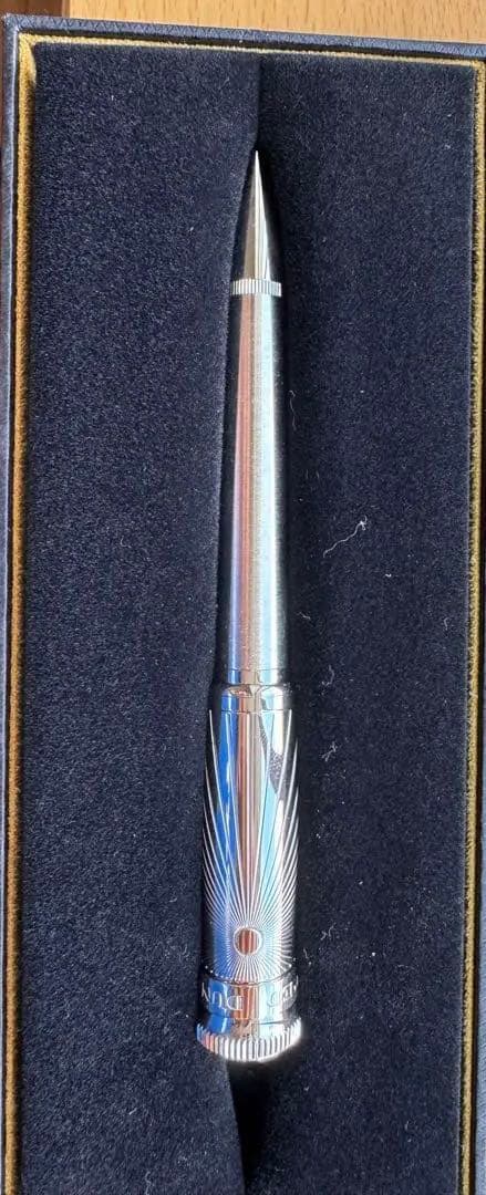 シルバー装飾ボールペン 本体 専用ケース付き