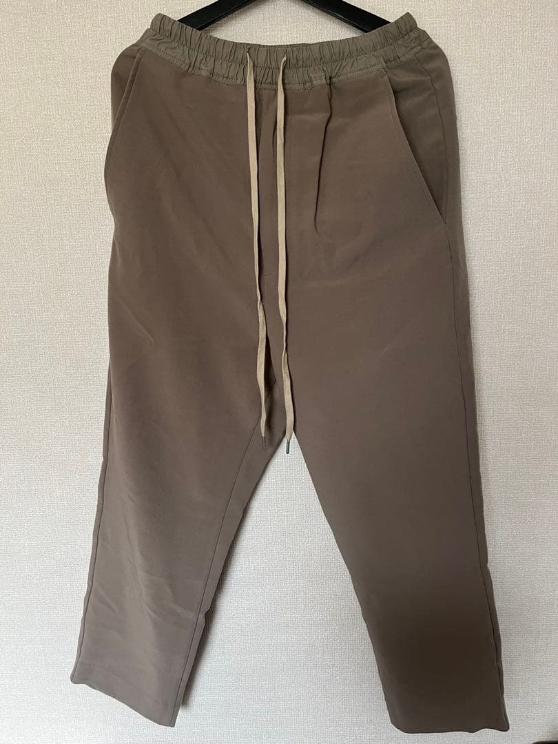 Taupe Sarrouel Trousers pry シュウト サルエルパンツ