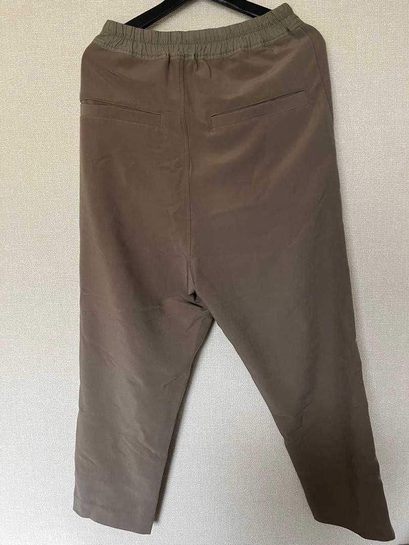 Taupe Sarrouel Trousers pry シュウト サルエルパンツ