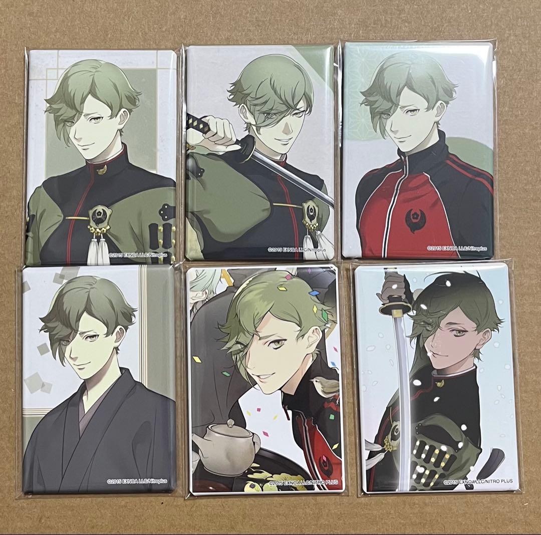 鶯丸　スクエア缶バッジ