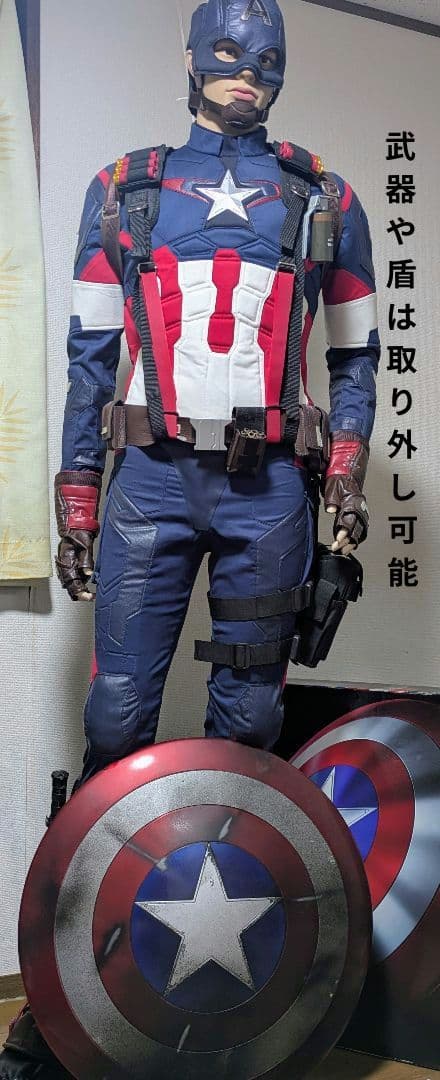 Brother　Corn 等身大フィギュアキャプテンアメリカ 上半身