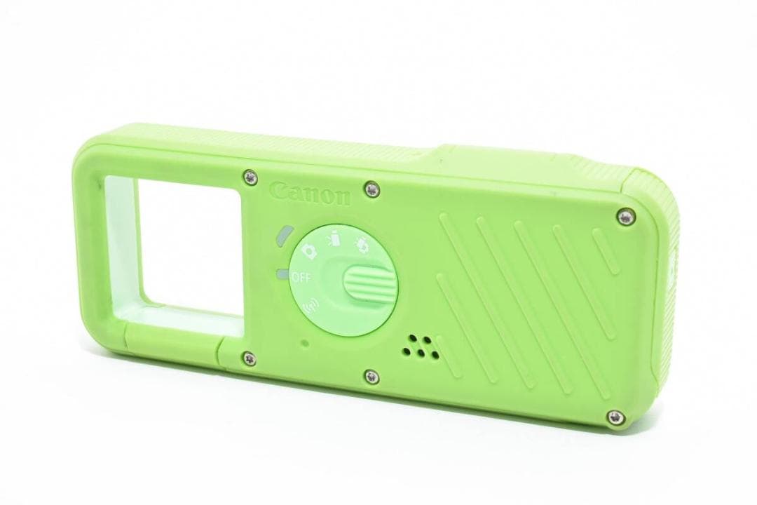 【美品・グリーン】Canon inSPIC REC FV-100 アソビカメラ