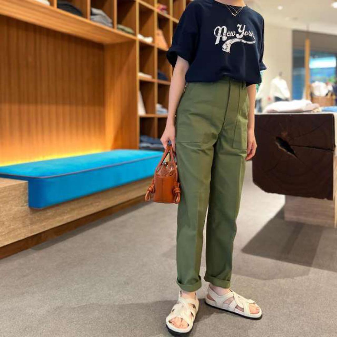 【新品】THE SHINZONEシンゾーン ベイカーパンツkhaki 36