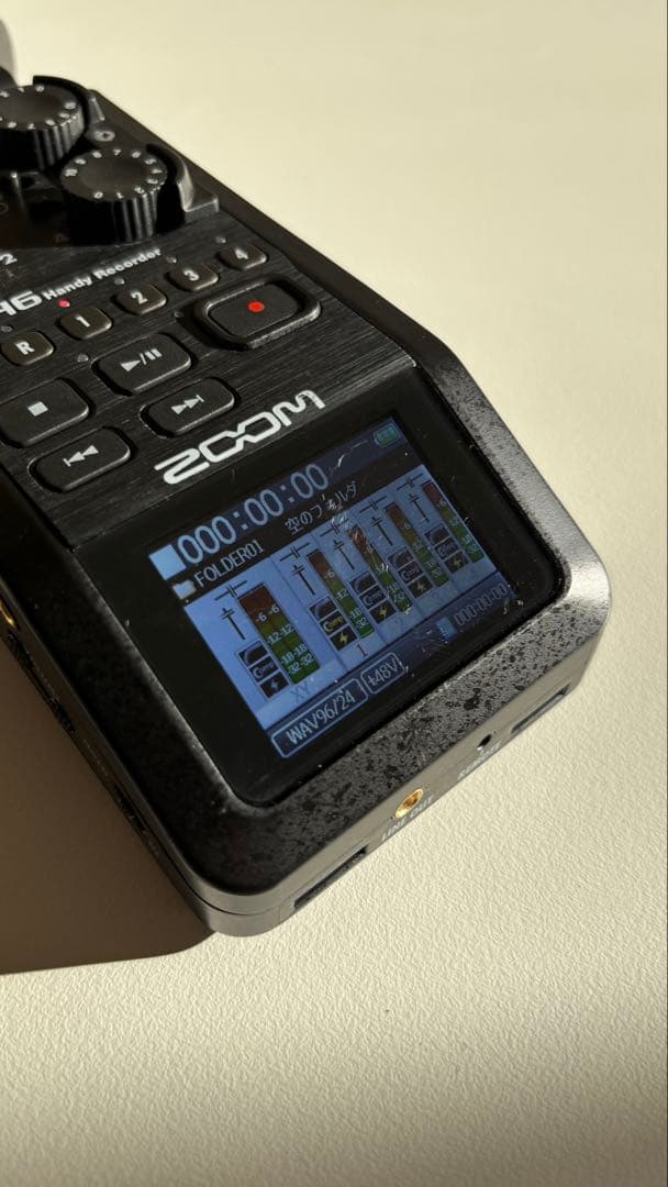 ZOOM H6 本体+マイク
