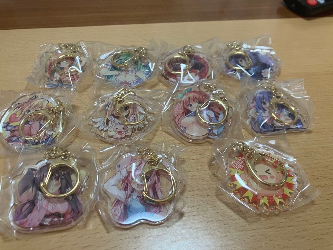 ぱんのみみ ぱんオンリーショップ アクリルキーホルダー 11種コンプリートセット