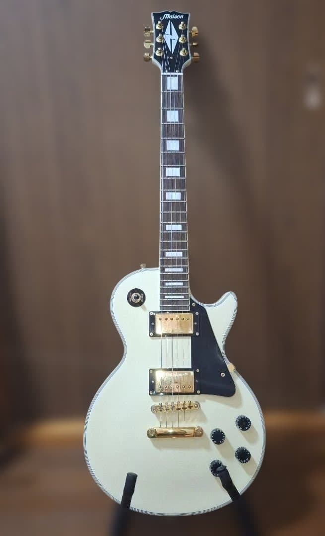 maison レスポールカスタム ホワイト