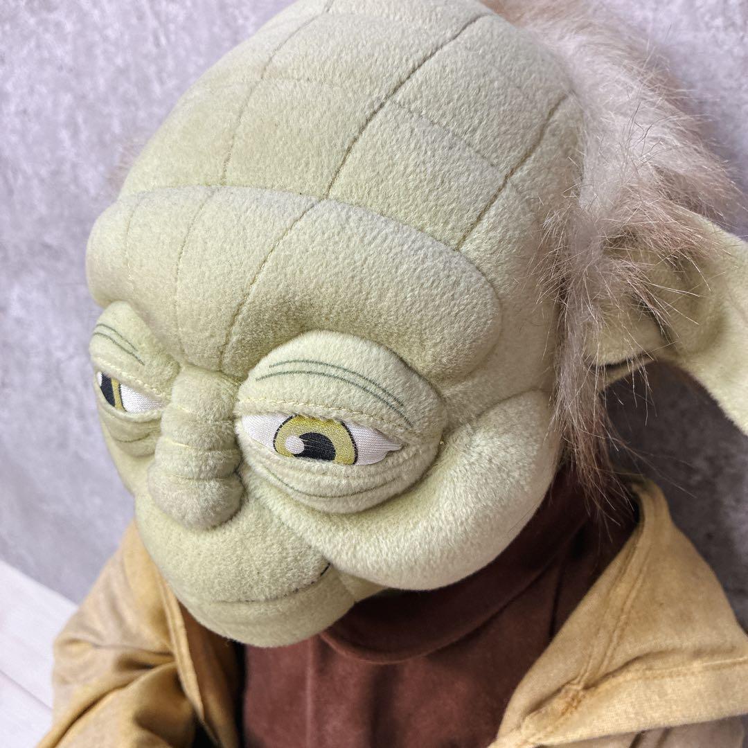 ヨーダ風 等身大 約66㎝ ぬいぐるみ ノーブランド タグ無し リアルサイズ