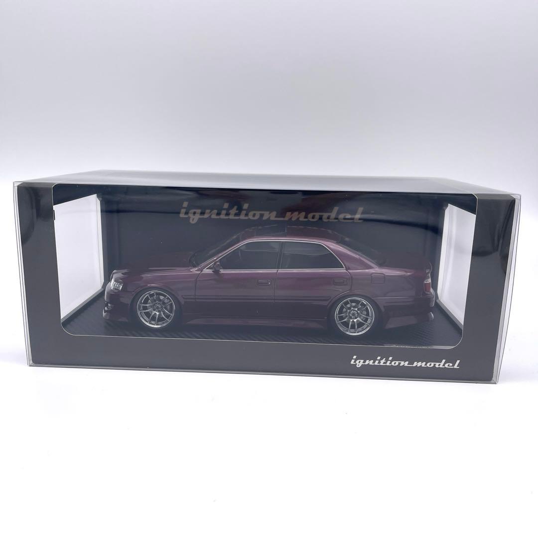 新品1/18 VERTEX JZX100 Chaser(パープルメタリック