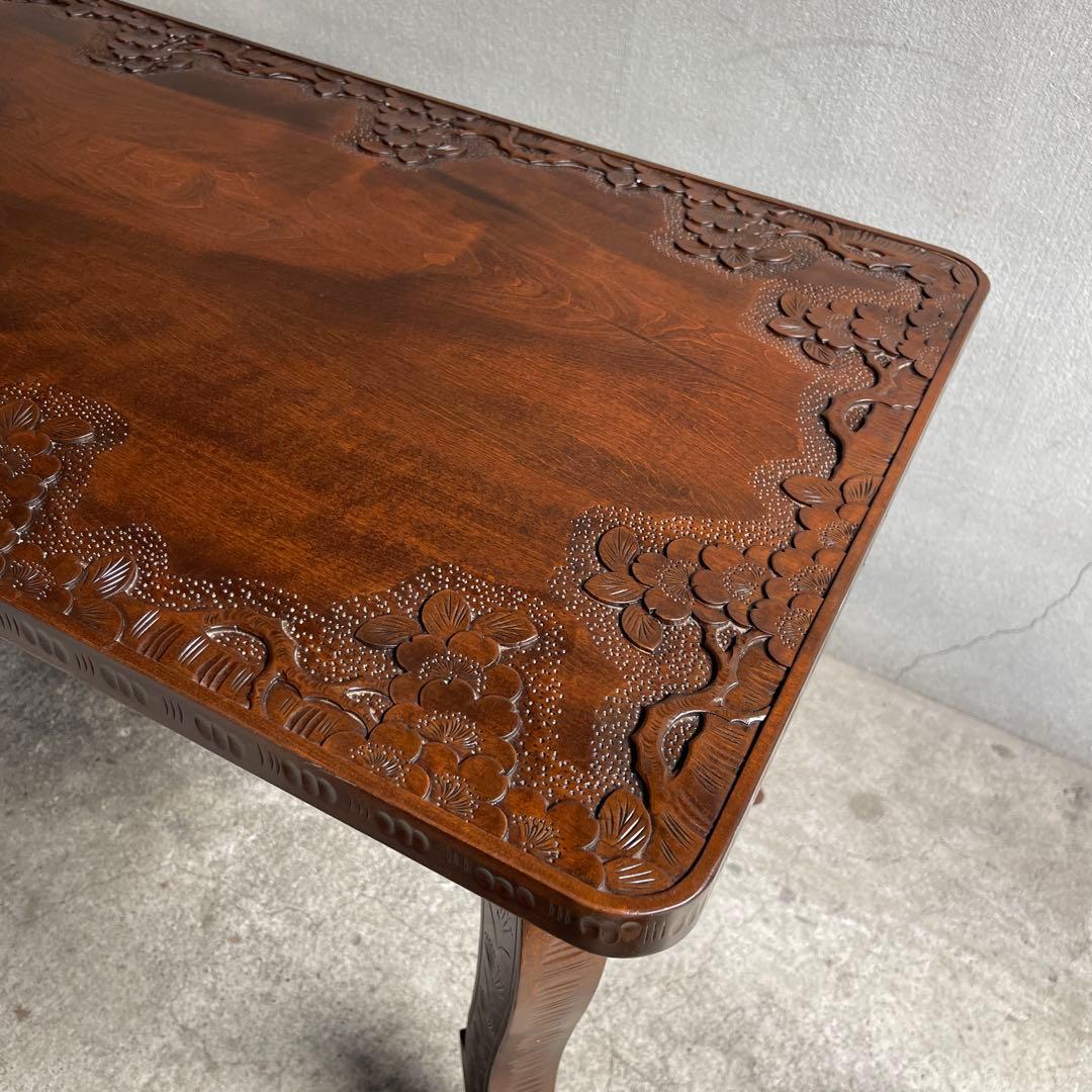 軽井沢彫　センターテーブル